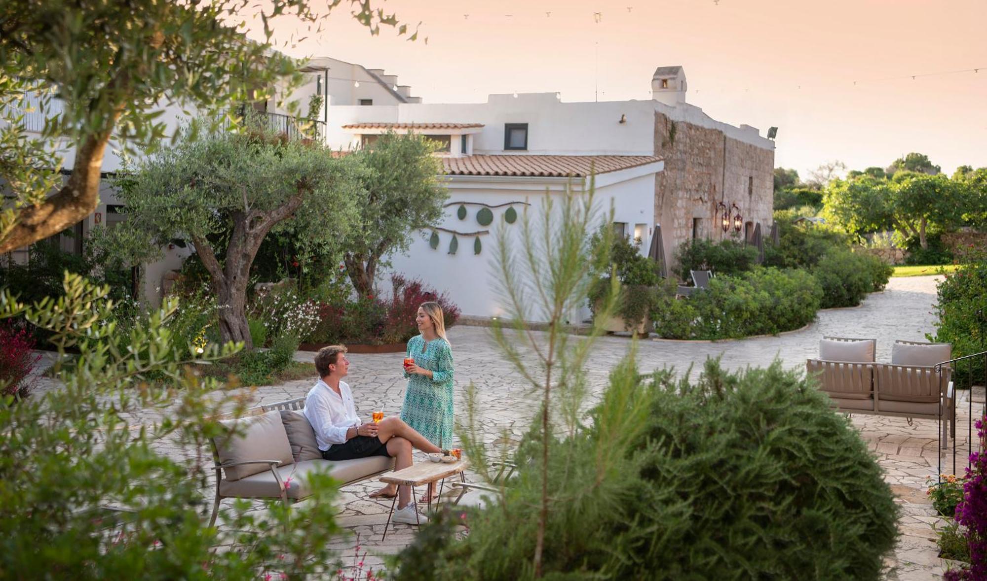 Hotel Masseria Fontanelle Ugento Bagian luar foto